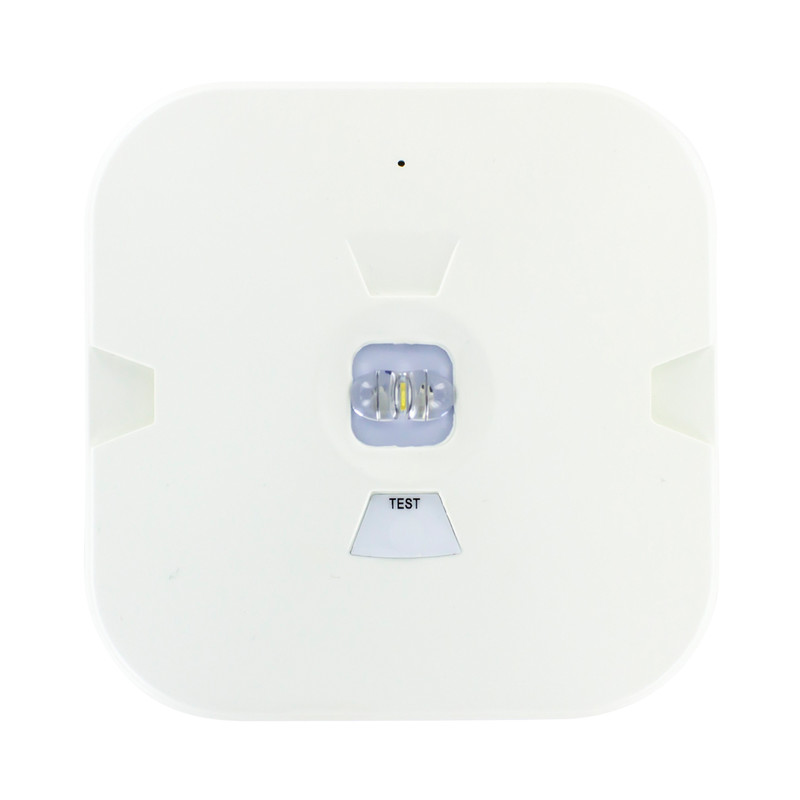 Integral LED IP44 Emergency Surface Mount Downlight White Corridor 1W 130lm