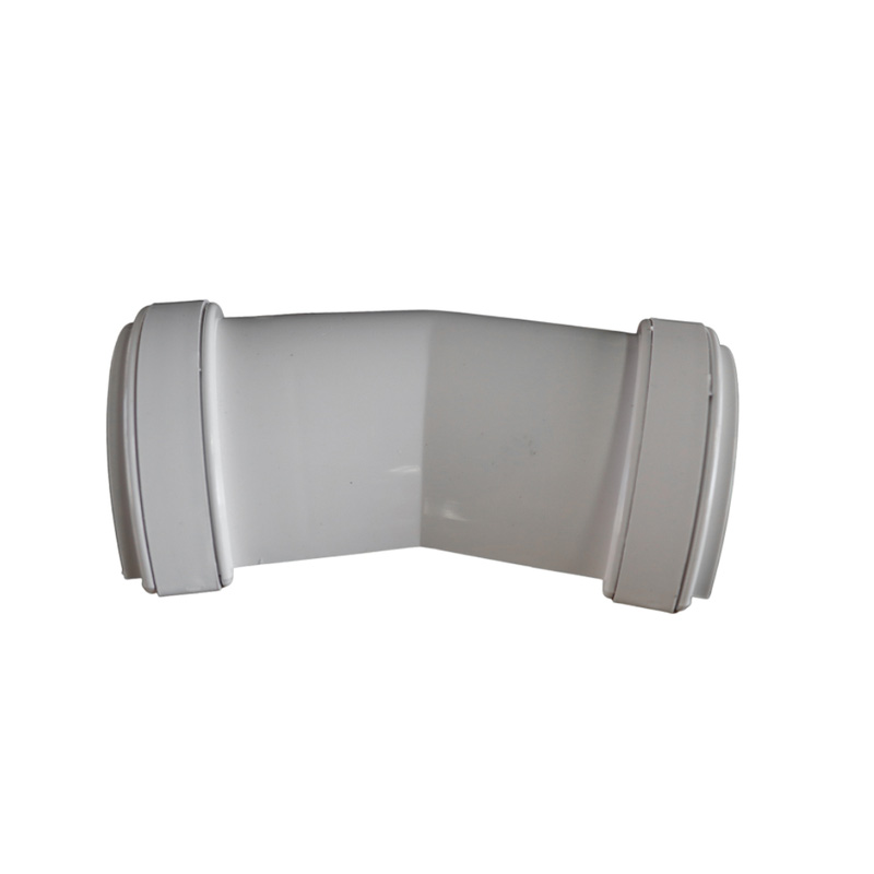 112mm Half Round Gutter Angle 120° White