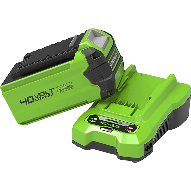 Greenworks 40V Battery & Charger 2.0Ah