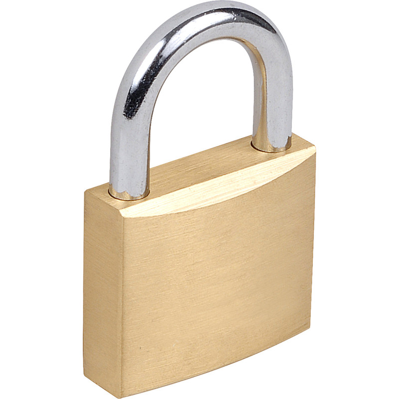 Squire Watchman Brass Padlock 30 x 5 x 17mm