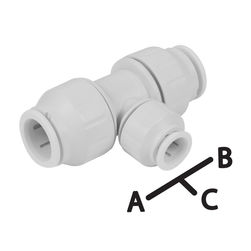 JG Speedfit Reducing Tee 22 x 22 x 15mm