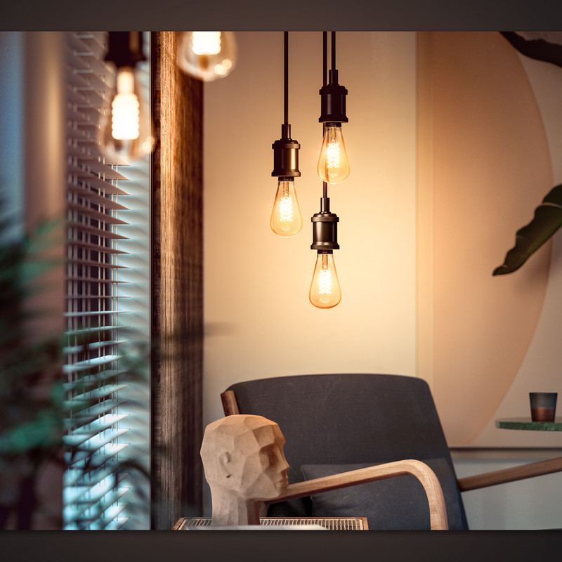 Philips Hue White Filament Bluetooth ST72 B22/BC