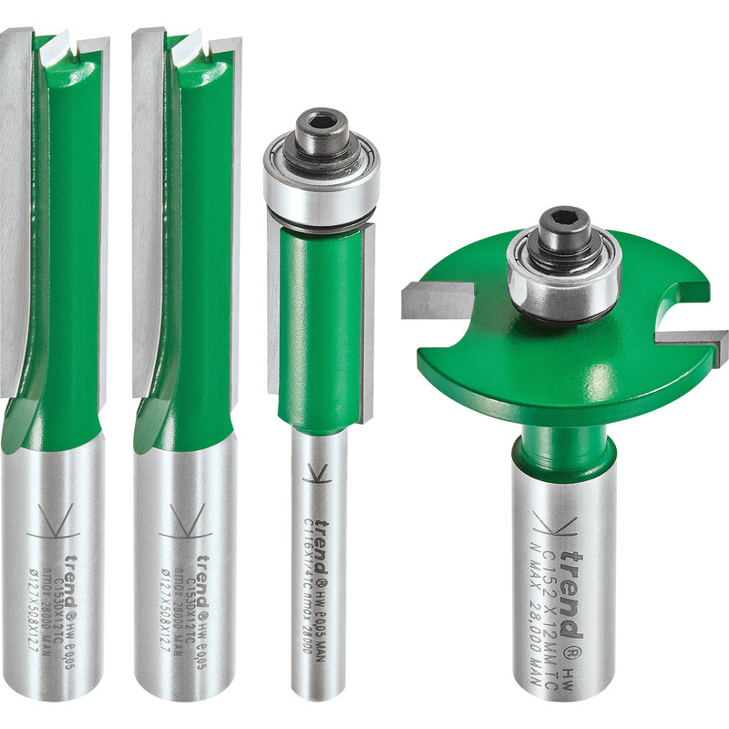 Kitchen Fitters Cutter Pack Two 1/2" Cutter