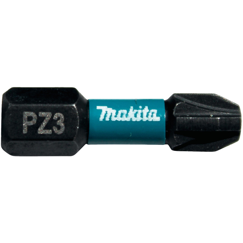 Makita Impact Rated 25mm Black Bit PZ3
