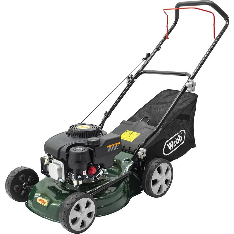 Webb Classic 41cm (16") Petrol Rotary Lawnmower 132cc