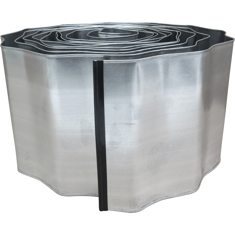 Galvanised Lawn Edge 5m x 16cm
