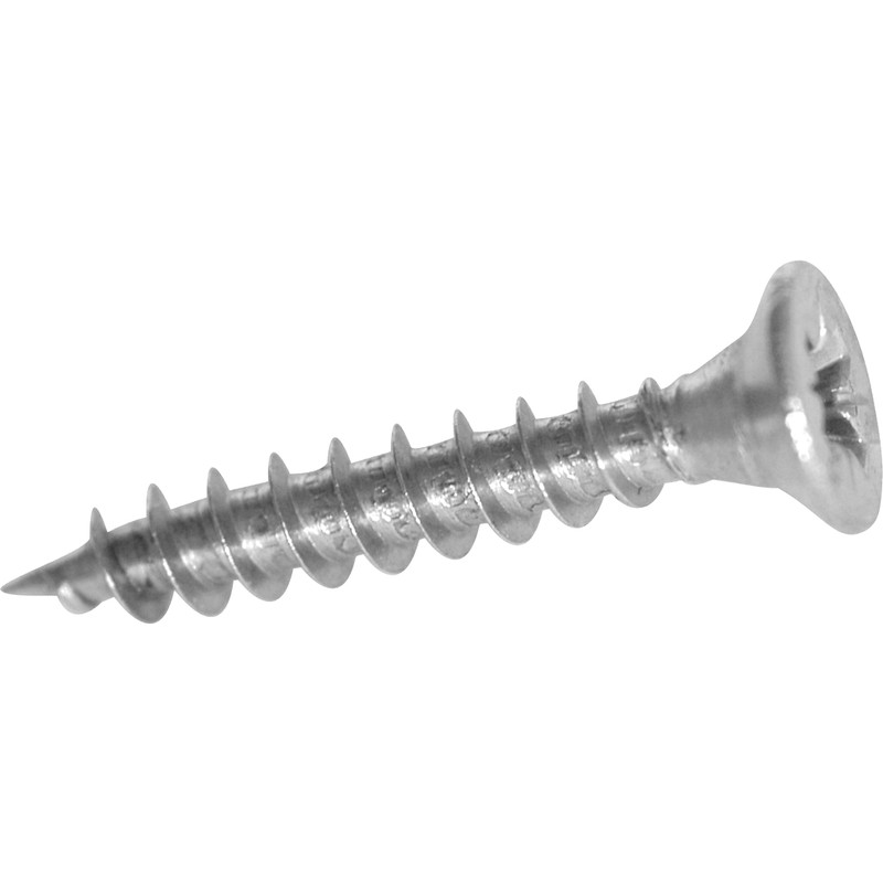Stainless Single Thread Pozi Screw 5 x 40mm