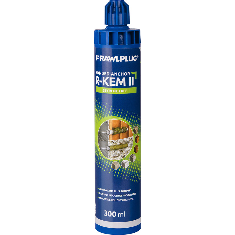 Rawlplug R-KEM-II Polyester Resin 300ml