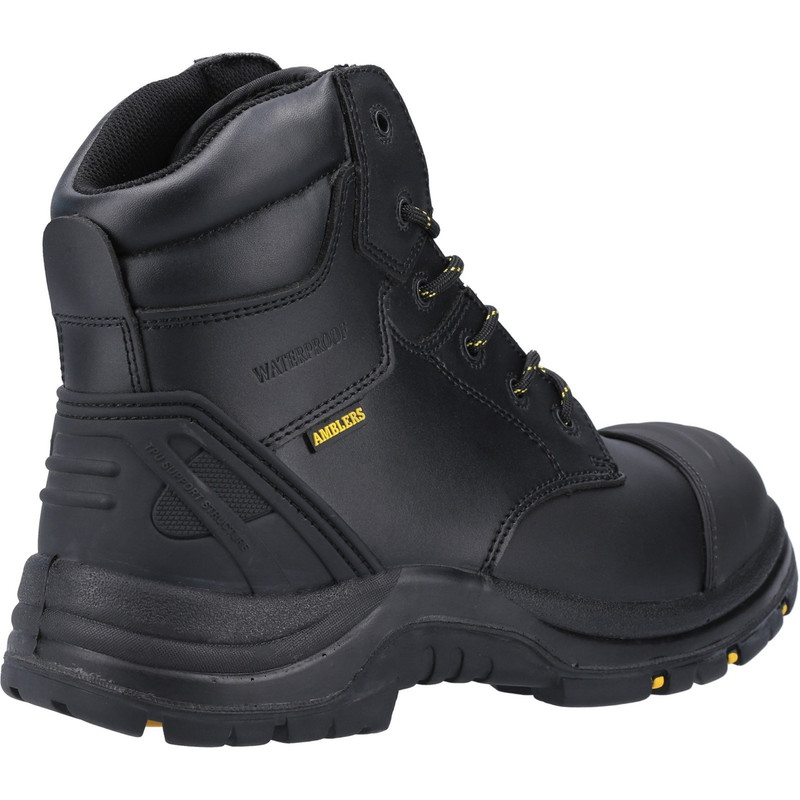Amblers AS305c Metal Free Safety Boots Black Size 6