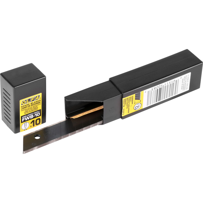 Olfa Snap Off Wallpaper Cutting Knife Spare Blades 12.5mm