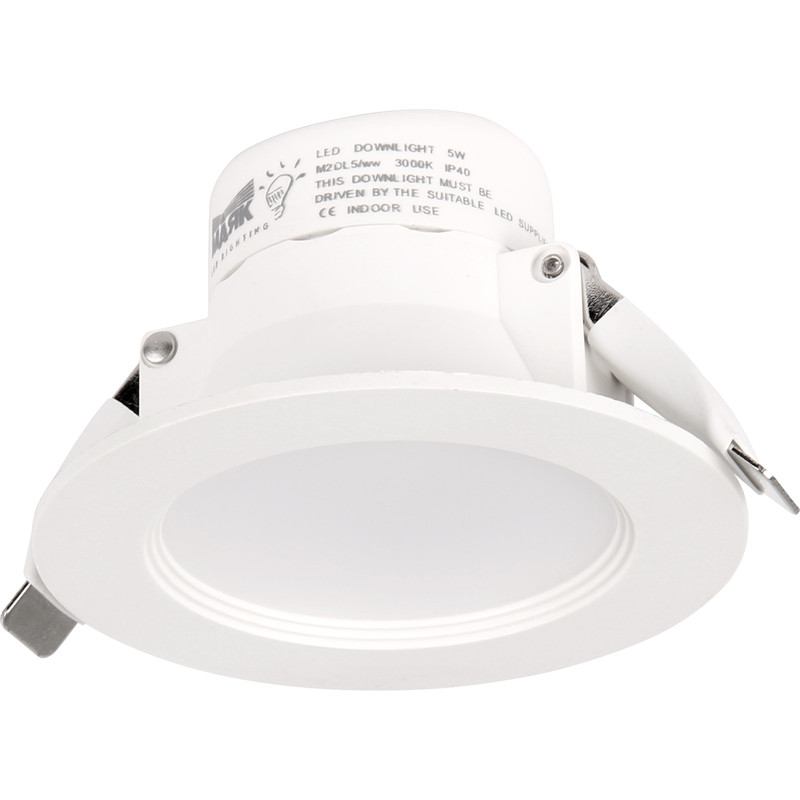 Mark Lighting LED 5W IP40 Fixed Downlight 5W Cool White 4000k 443lm