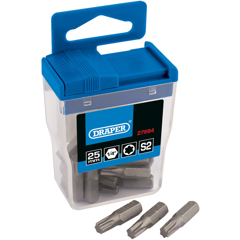 Draper Torx Bit Set TX30 x 25mm