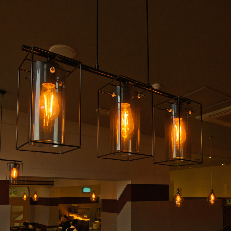 Integral LED Sunset Vintage ST64 Squirrel Cage Lamp 2.5W ES 170lm Tint