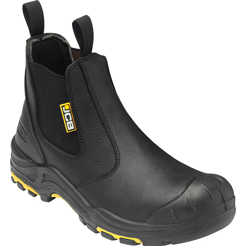 JCB Safety Dealer Boots Black Size 7