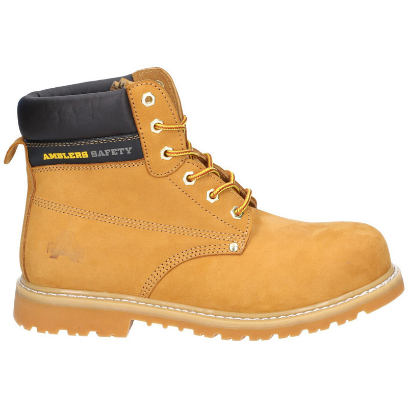 Amblers Safety FS7 Goodyear Welted Safety Boots Honey Size 12