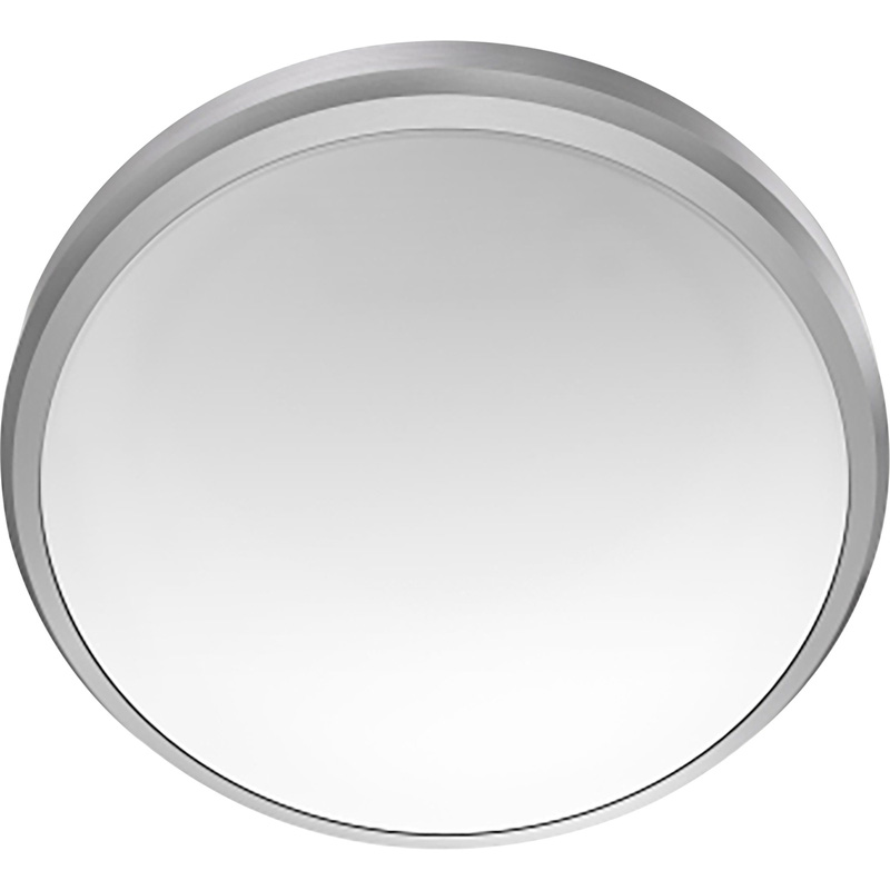 Philips Balance CL257 LED Round IP44 Ceiling Light Nickel 6W 600lm Warm White