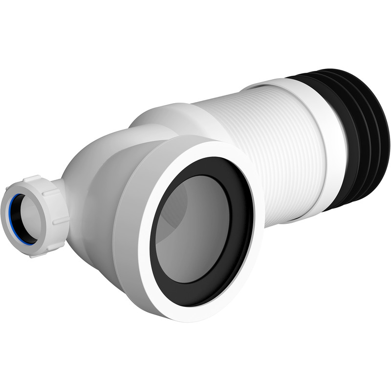 Viva 90° Flexible Pan Connector Inc Pipe Boss 250mm - 550mm