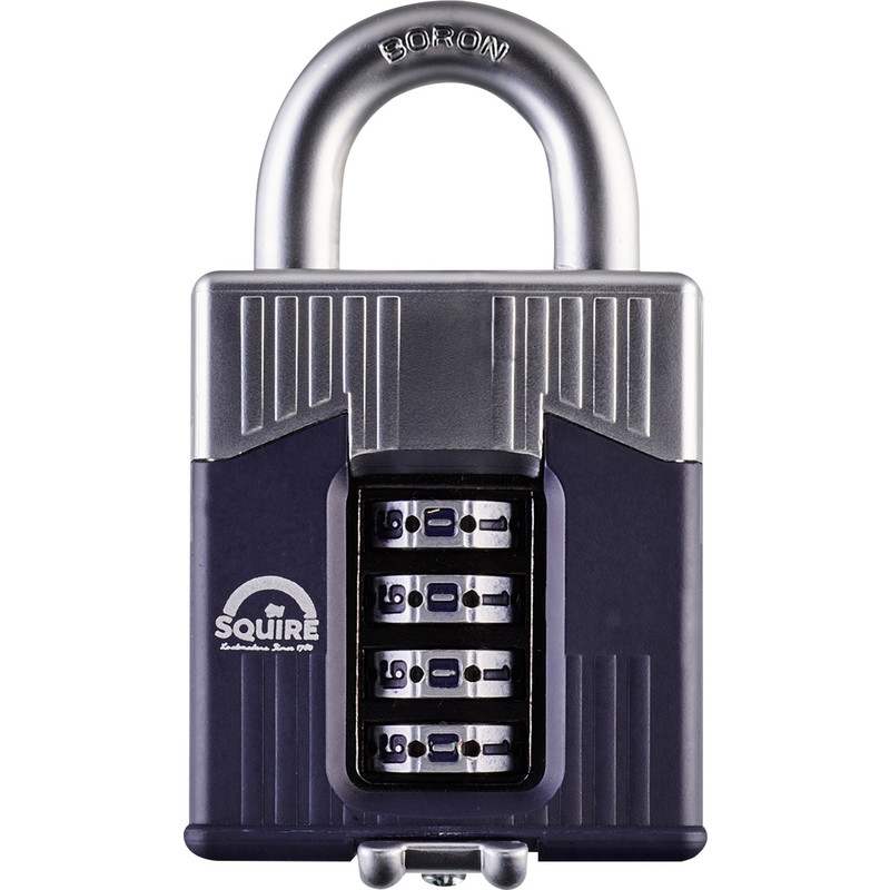 Squire Warrior Combination Padlock 55 x 10 x 32mm