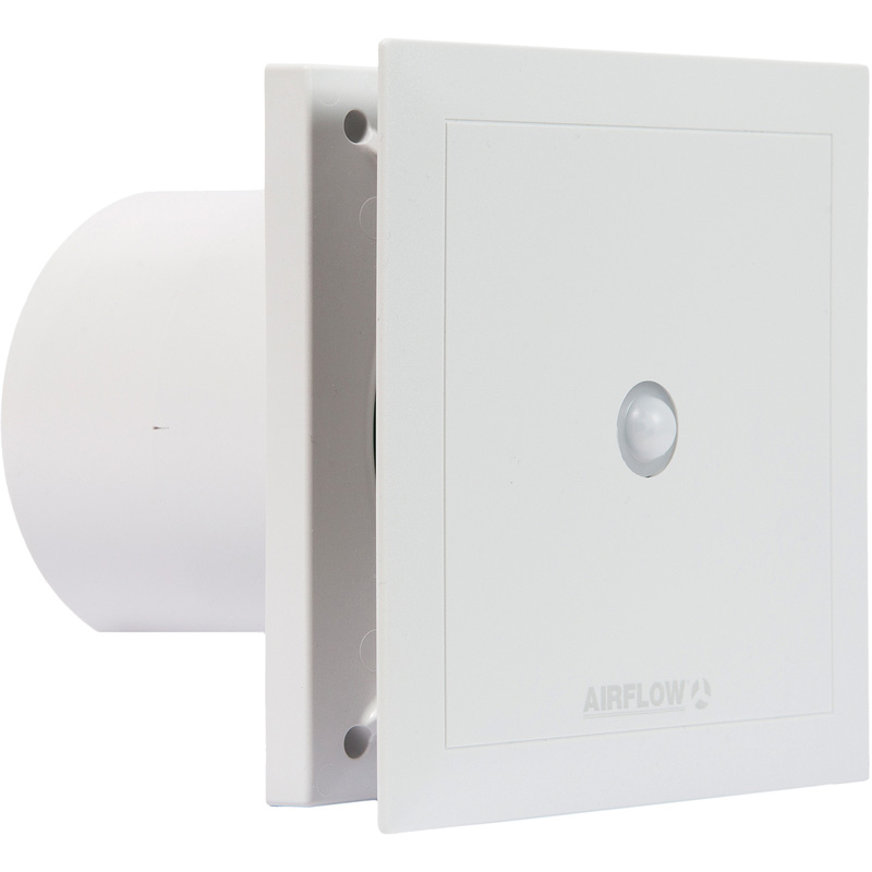 Airflow QuietAir Extractor Fan 100mm Motion Sensor/Timer