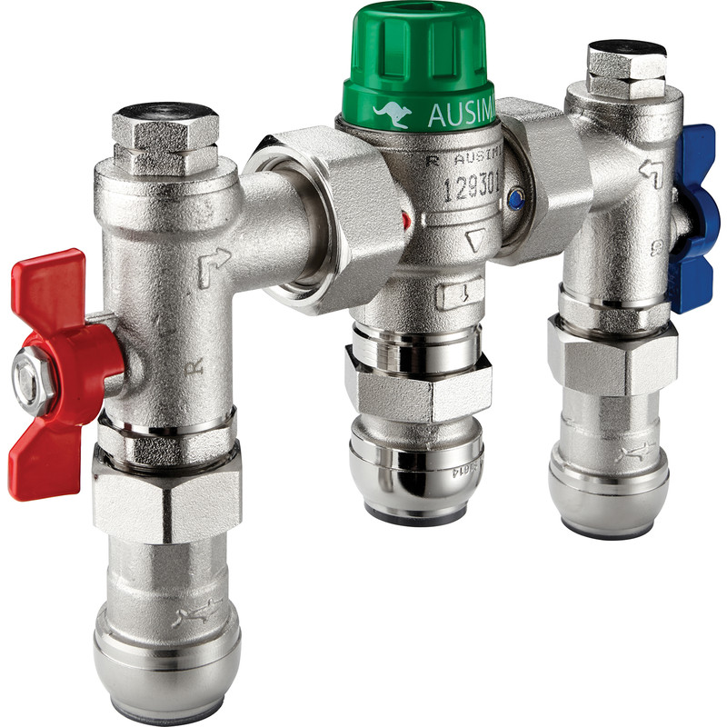 Reliance Valves AUSIMIX 4in1 Thermostatic Mix Valve 15mm
