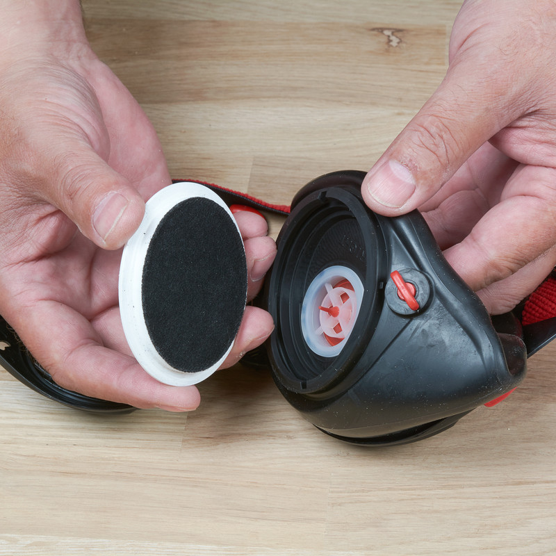 Trend Air Stealth P3R Half Mask Respirator P3 Nuisance Filters