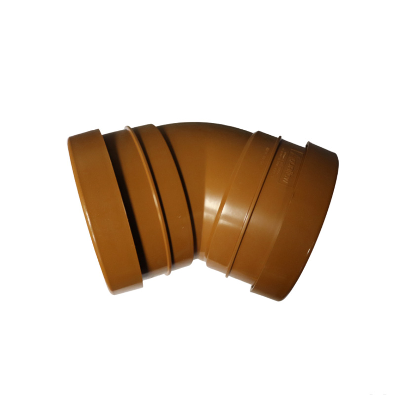 Double Socket Bend 160mm 45°