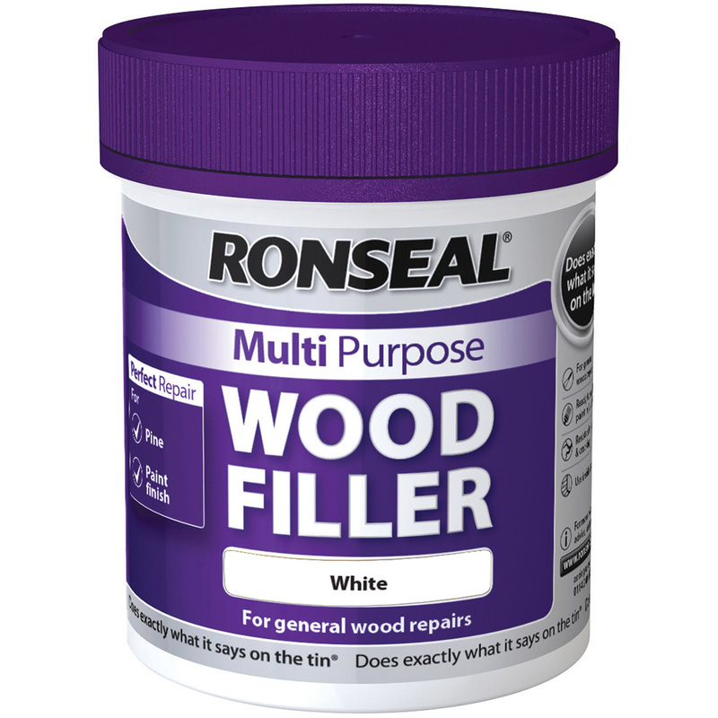 Ronseal Multi Purpose Wood Filler 250g White