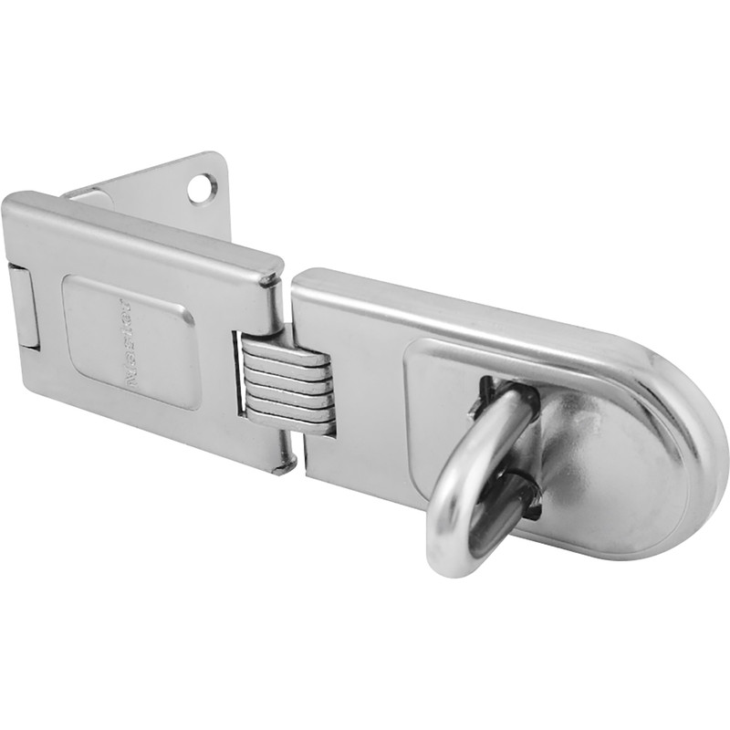 Master Lock High Security Hinge Hasp & Staple Single 158 x 49 x 10mm