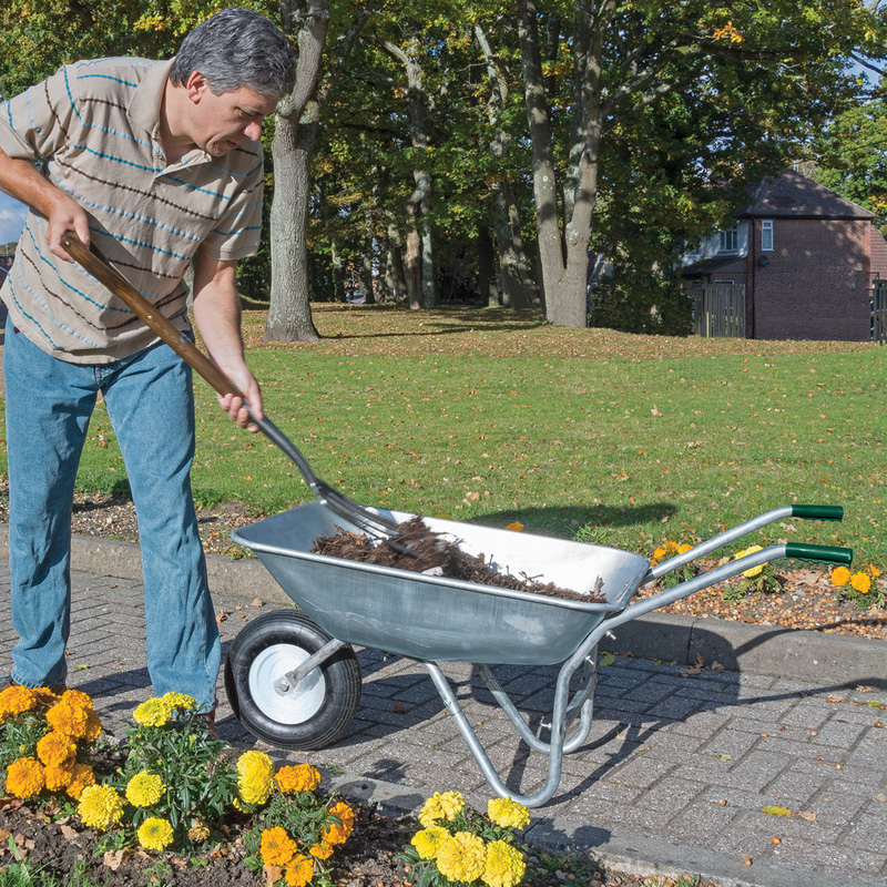 Draper Galvanised Wheelbarrow 65L