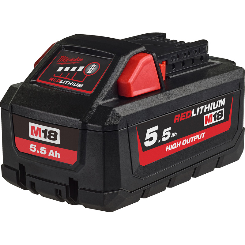 Milwaukee M18 Battery 5.5Ah High Output