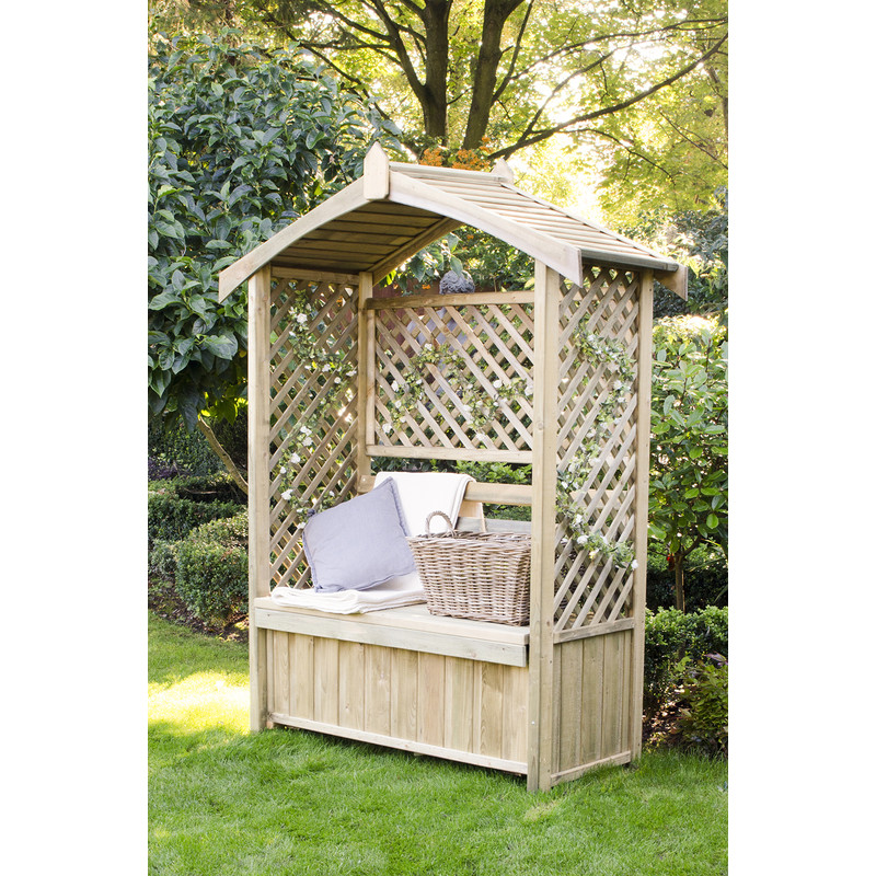 Forest Garden Lyon Arbour 200cm (h) x 156cm (w) x 67cm (d)