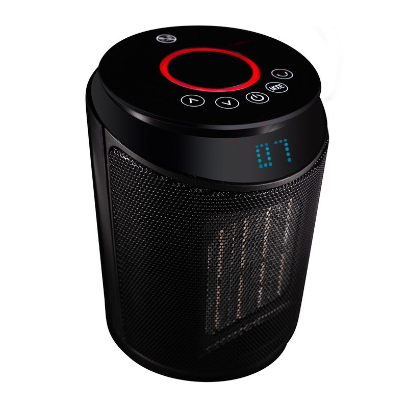 TCP Smart Wifi Mini Portable Ceramic Fan Heater 2KW Black