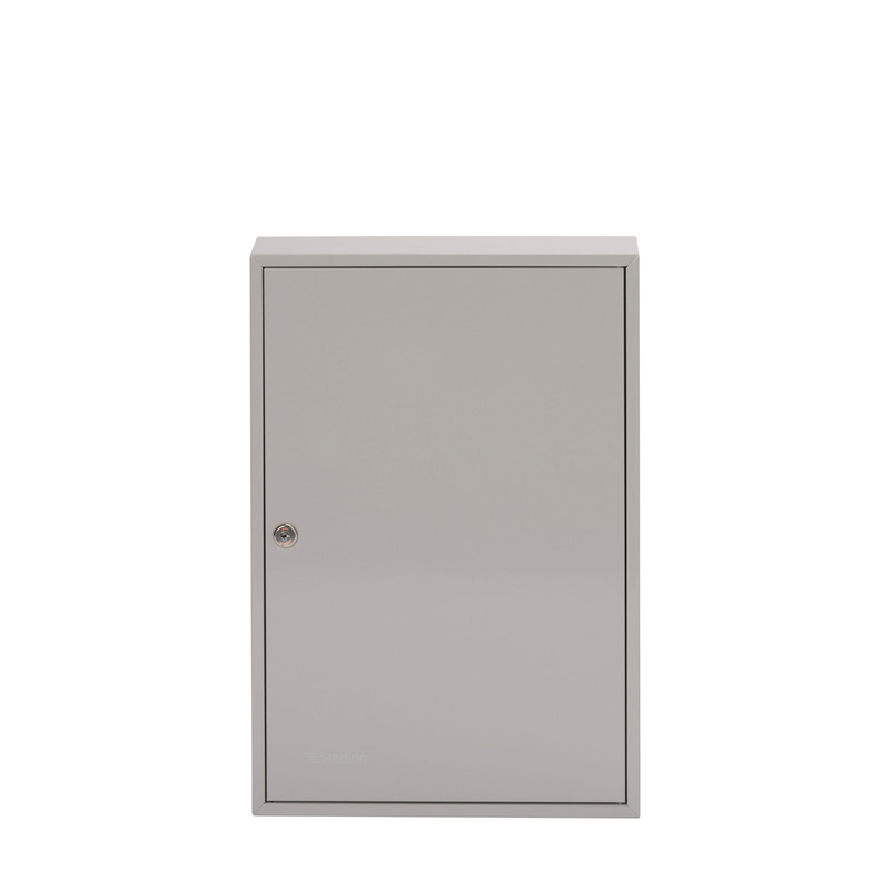 Burg-Wachter Heavy Duty Key Cabinet Grey 50 Hooks