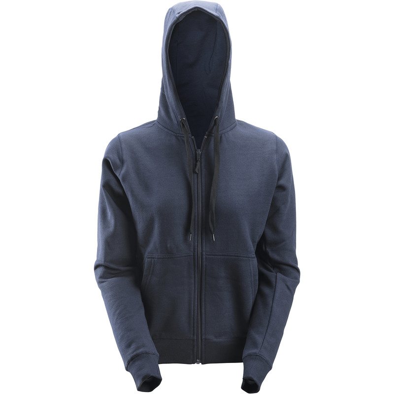 Snickers Women's Zip Hoodie Medium Navy