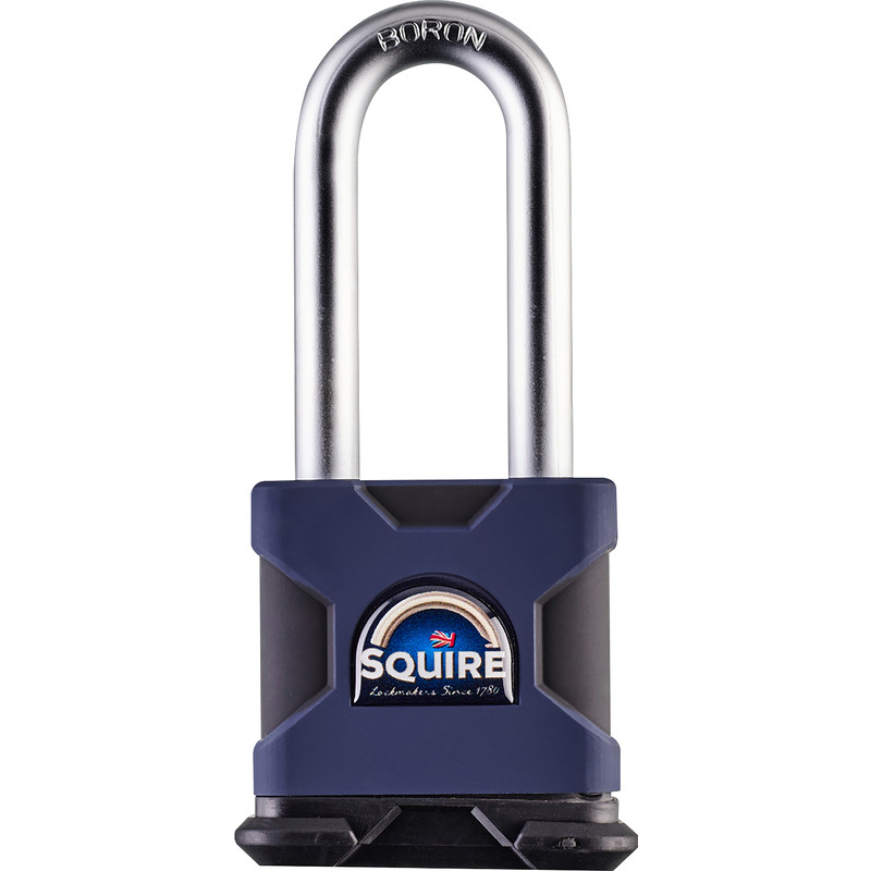 Squire Stronghold Solid Steel Padlock 50 x 10 x 63mm LS