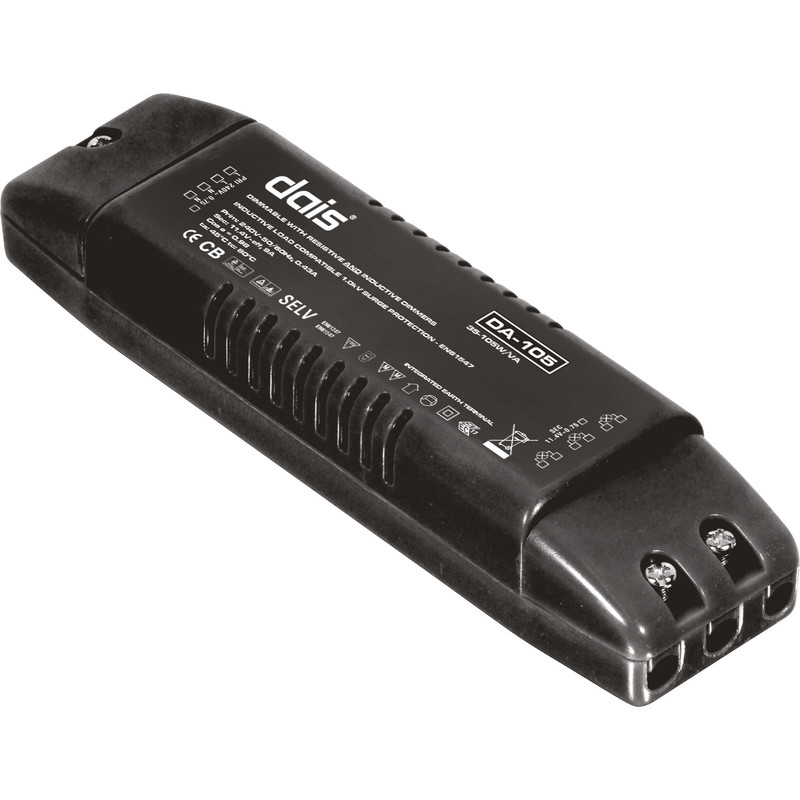 Dimmable Electronic Transformer 35-105W/VA