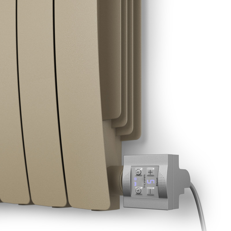 Terma Electric Radiator Camber 1000W 575 x 800mm Quartz Mocha