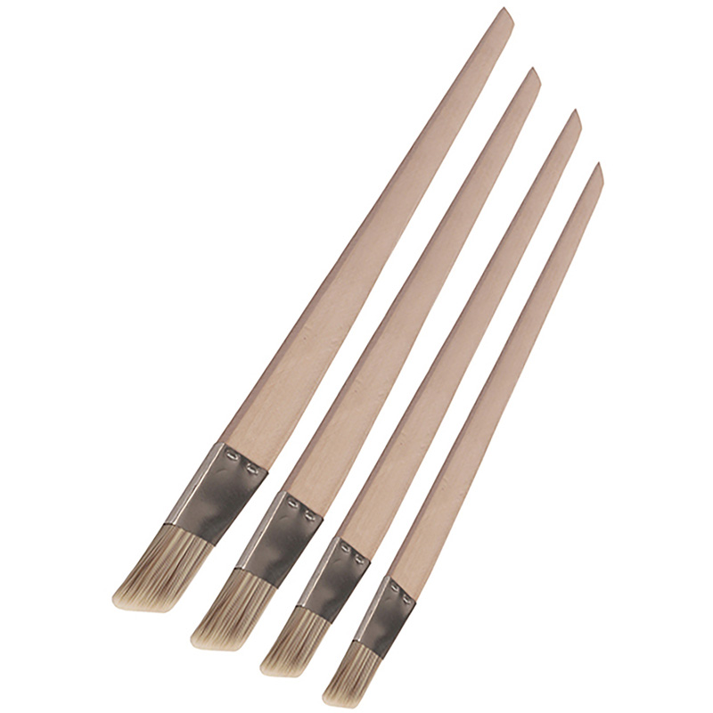 Kana Slant Fitch Paintbrush Set 4 Piece