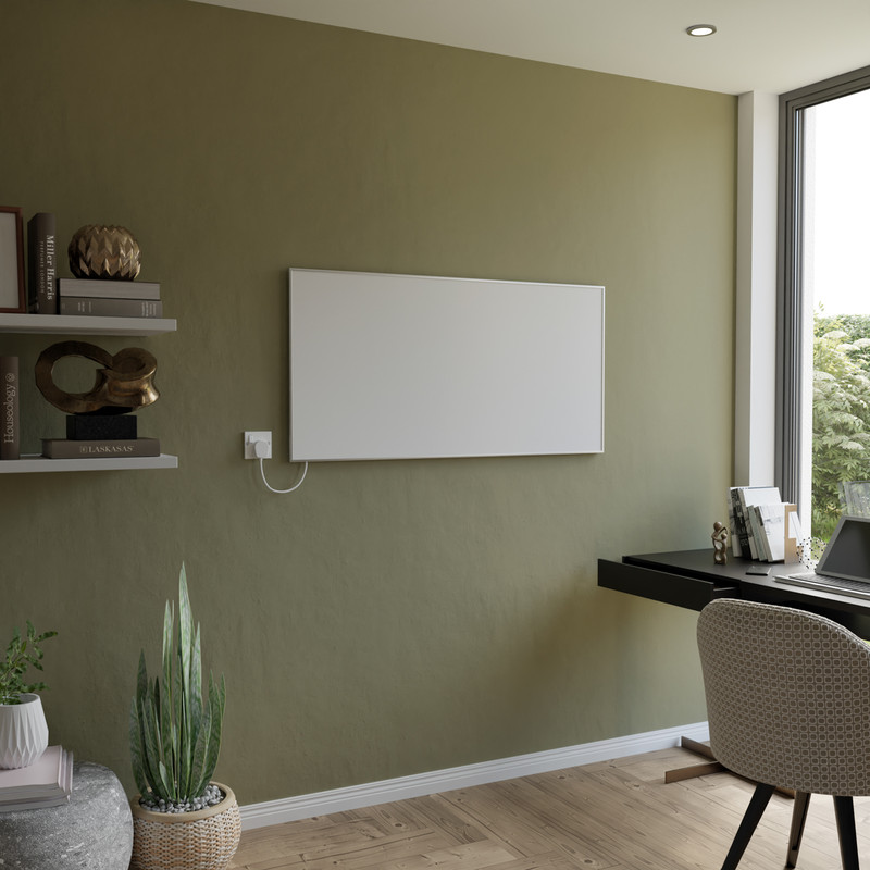 Ximax Infrared Panel Heater 1200 x 600mm 2730 BTU 800W White