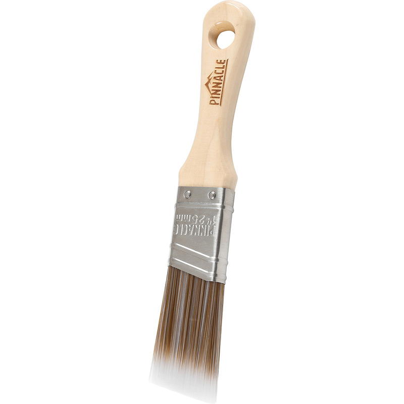 Pinnacle Synthetic Angled Paintbrush 1"
