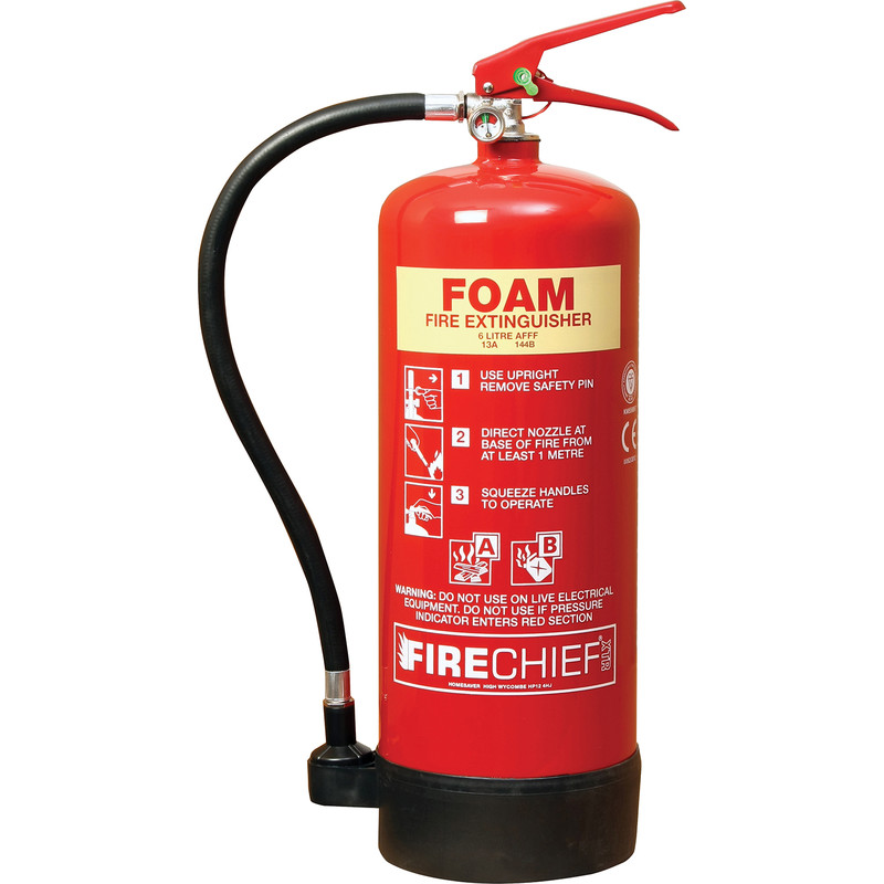 Firechief Foam Fire Extinguisher 9L Rating 27A 233B