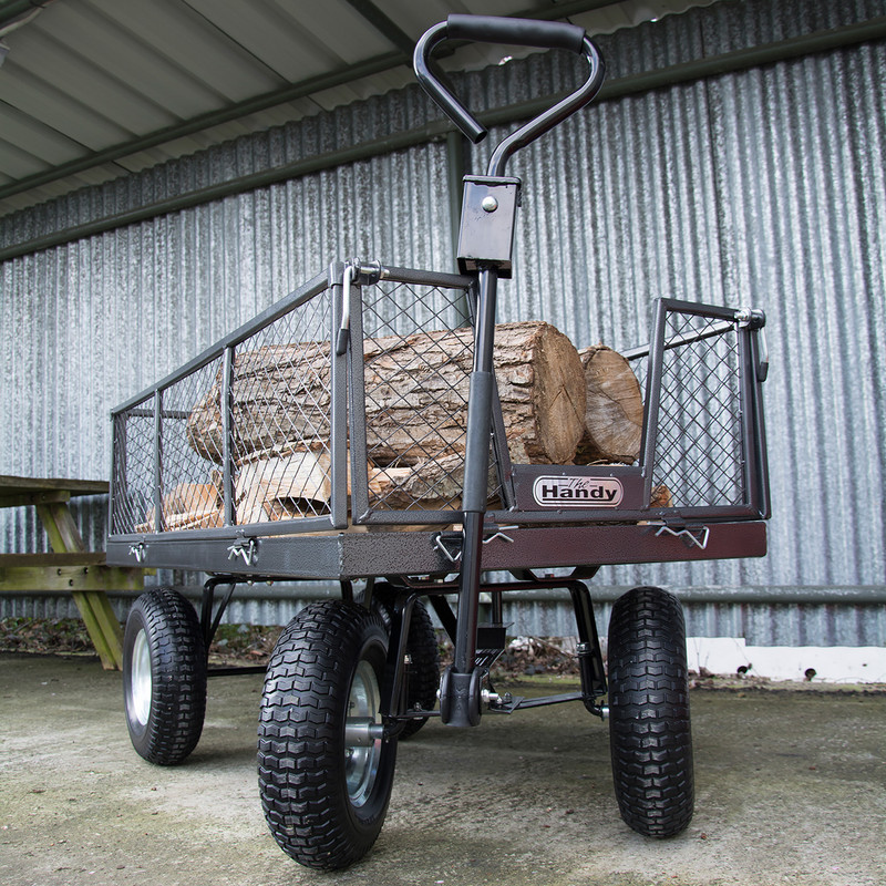The Handy 350kg Large Garden Trolley