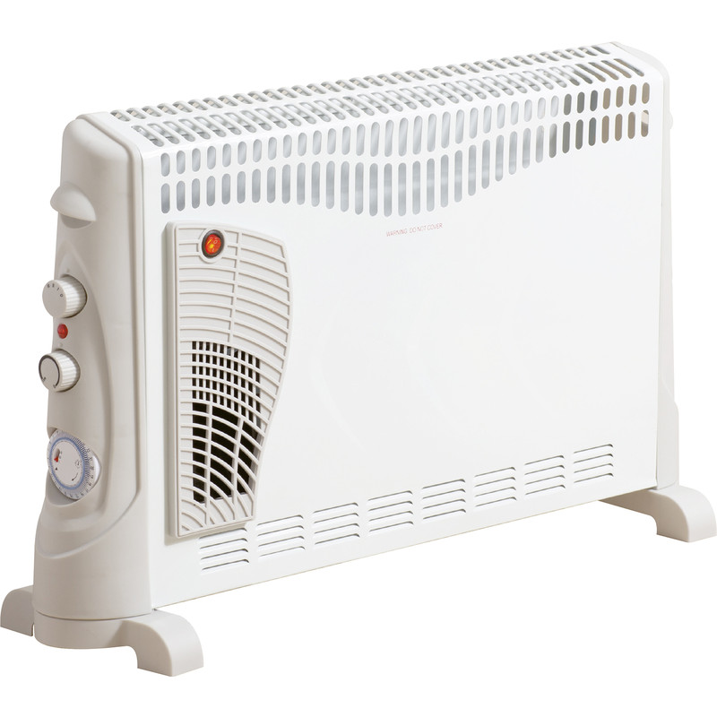 Daewoo Turbo Convector Heater & Timer 2kW