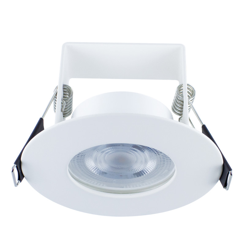 Integral LED 3.8W Evofire+ IP65 Integrated Fire Rated Dimmable Downlight White 400lm Cool White