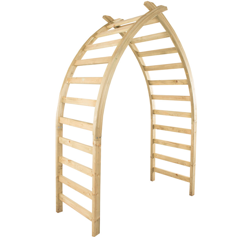 Forest Garden Whitby Arch 258cm (h) x 154cm (w) x 76cm (d)