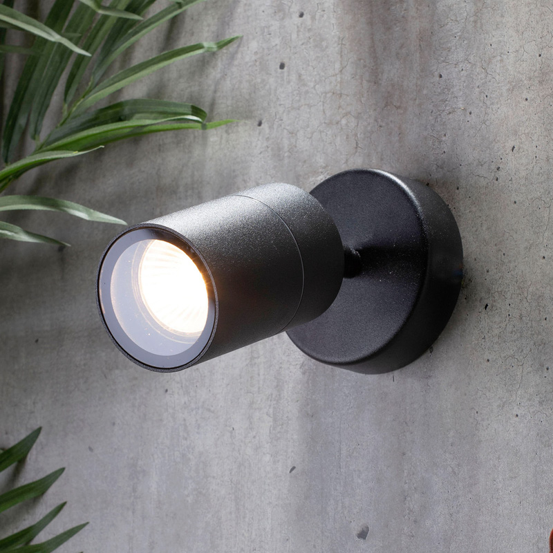 Zink Leto Adjustable Up Or Down Wall Light IP44 GU10 1 x 35W Max