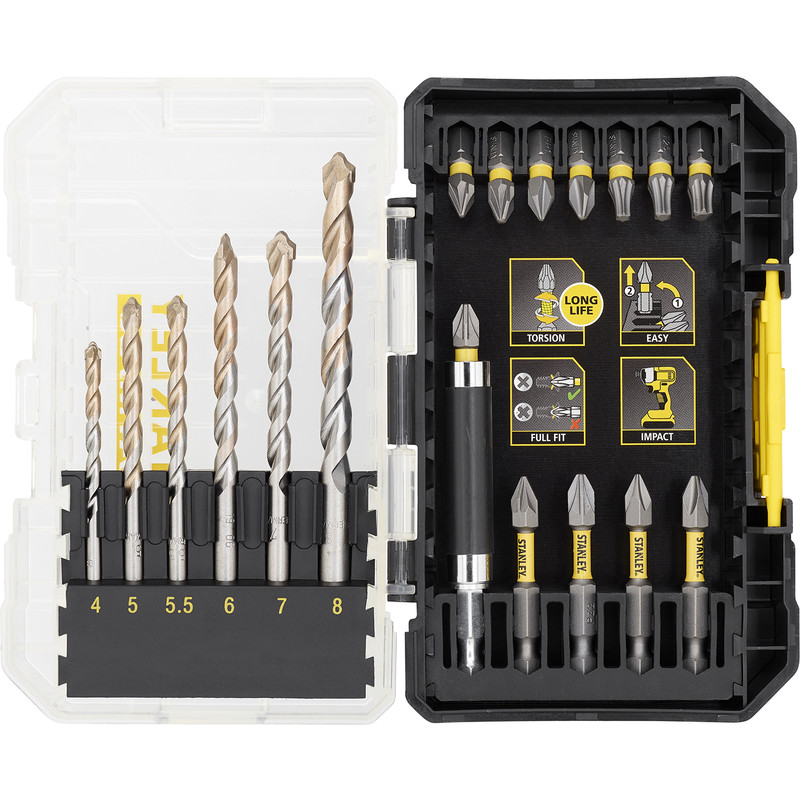 Stanley FatMax Masonry Impact Driving Set