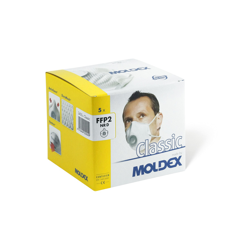 Moldex 2405 FFP2 Classic Valved Disposable Face Mask
