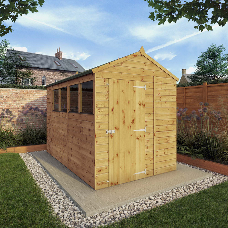 Mercia Shiplap Apex Shed 10' x 6'