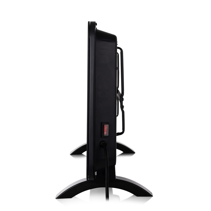 Smart Panel Heater Black 1500W